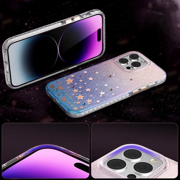 Husa Protectie Kingxbar Lux Seria Star Zodiac Iphone 14 - 2 | YEO